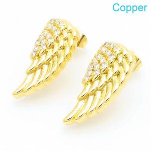 Copper Earring - KE118238-QJ