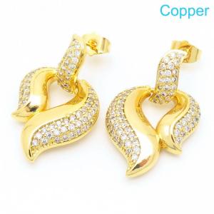 Copper Earring - KE118242-QJ