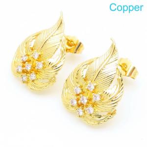 Copper Earring - KE118256-QJ