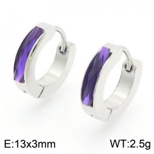 Stainless Steel Earring - KE118301-TGD