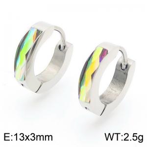 Stainless Steel Earring - KE118305-TGD