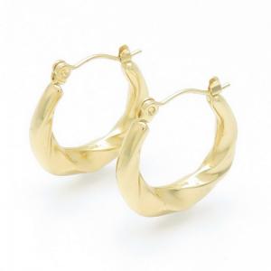 SS Gold-Plating Earring - KE118500-NJ
