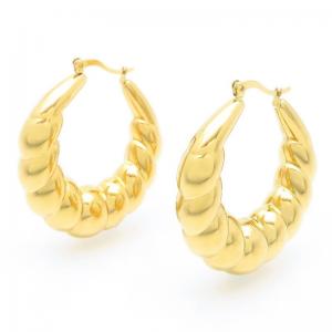 SS Gold-Plating Earring - KE118578-QY
