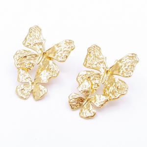 SS Gold-Plating Earring - KE118682-SP
