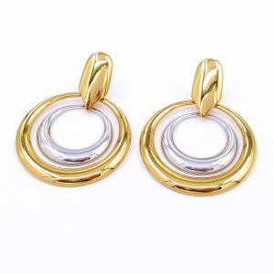 SS Gold-Plating Earring - KE118690-SP