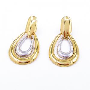 SS Gold-Plating Earring - KE118691-SP