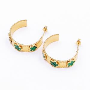 SS Gold-Plating Earring - KE118697-SP