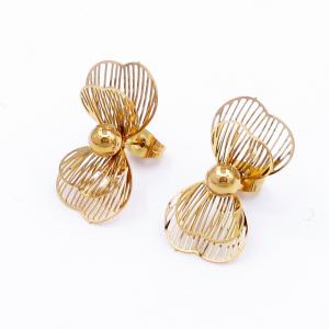 SS Gold-Plating Earring - KE118700-SP