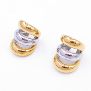 SS Gold-Plating Earring - KE118707-SP