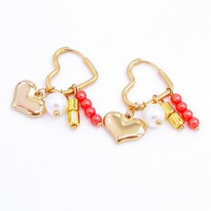 SS Gold-Plating Earring - KE118723-SP