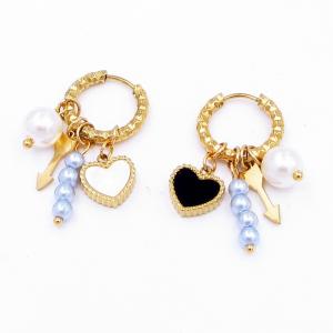 SS Gold-Plating Earring - KE118727-SP