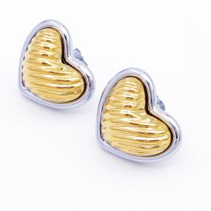 SS Gold-Plating Earring - KE118746-SP