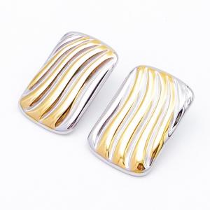 SS Gold-Plating Earring - KE118749-SP
