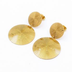 SS Gold-Plating Earring - KE118753-SP