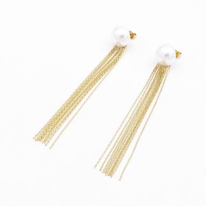 SS Gold-Plating Earring - KE118762-HM