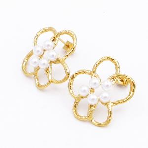 SS Gold-Plating Earring - KE118768-HM