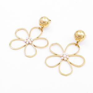 SS Gold-Plating Earring - KE118769-HM