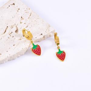 SS Gold-Plating Earring - KE118787-WGLJ