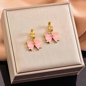SS Gold-Plating Earring - KE118792-WGLJ