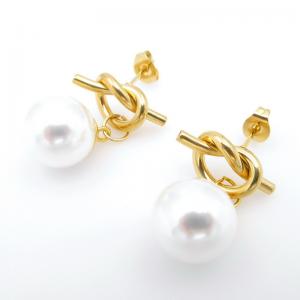 SS Gold-Plating Earring - KE118851-HR