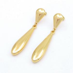 SS Gold-Plating Earring - KE118870-SP