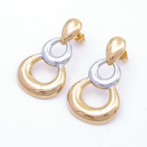 SS Gold-Plating Earring - KE118886-SP