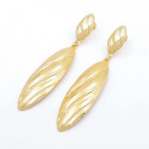 SS Gold-Plating Earring - KE118893-SP