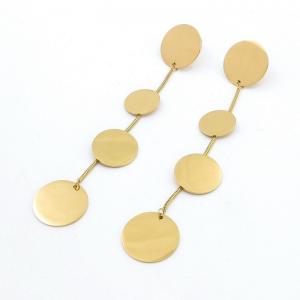SS Gold-Plating Earring - KE118905-SP