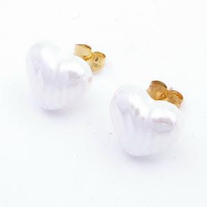SS Gold-Plating Earring - KE118923-TJG