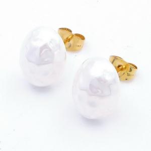 SS Gold-Plating Earring - KE118931-TJG
