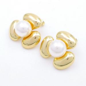 Copper Earring - KE118937-TJG