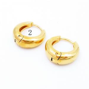SS Gold-Plating Earring - KE119116-WM