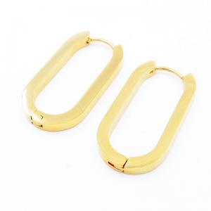 SS Gold-Plating Earring - KE119126-WM