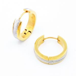 SS Gold-Plating Earring - KE119127-WM