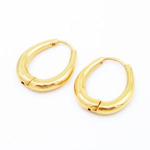 SS Gold-Plating Earring - KE119131-WM