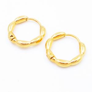 SS Gold-Plating Earring - KE119135-WM