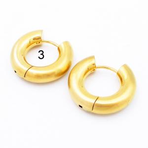 SS Gold-Plating Earring - KE119142-WM