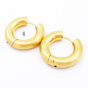 SS Gold-Plating Earring - KE119145-WM