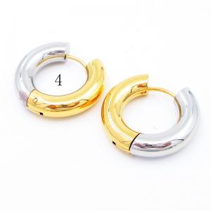 SS Gold-Plating Earring - KE119146-WM