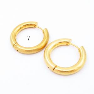 SS Gold-Plating Earring - KE119152-WM