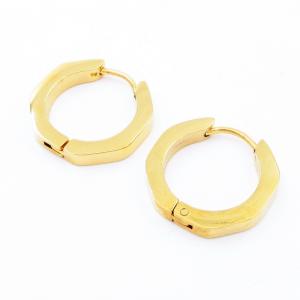 SS Gold-Plating Earring - KE119157-WM