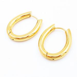 SS Gold-Plating Earring - KE119178-WM