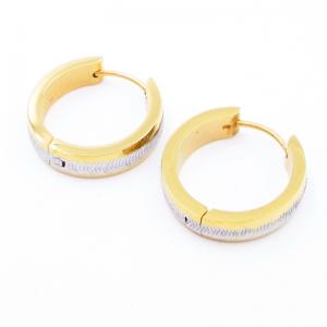 SS Gold-Plating Earring - KE119190-WM