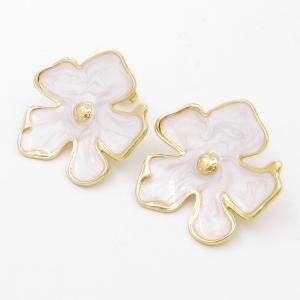 SS Gold-Plating Earring - KE119222-SP