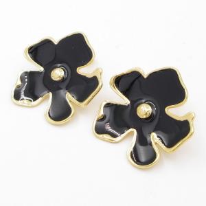 SS Gold-Plating Earring - KE119223-SP