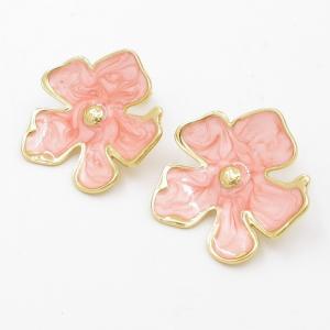 SS Gold-Plating Earring - KE119224-SP