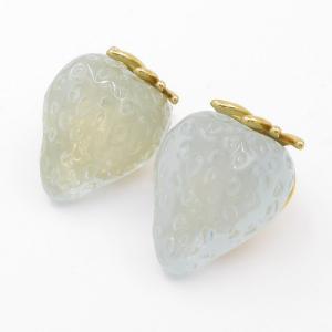 SS Gold-Plating Earring - KE119236-SP