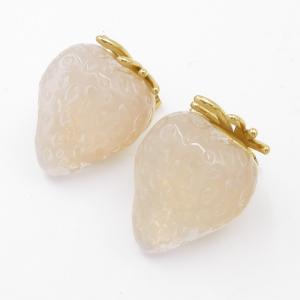 SS Gold-Plating Earring - KE119238-SP