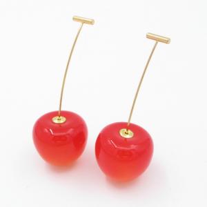 SS Gold-Plating Earring - KE119239-SP