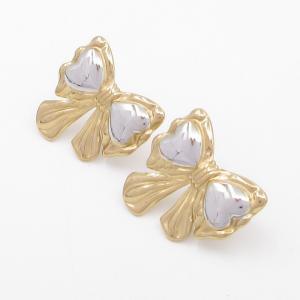 SS Gold-Plating Earring - KE119245-SP